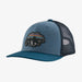 Patagonia Kid's Trucker Hat Back for Good Bear: Pigeon Blue