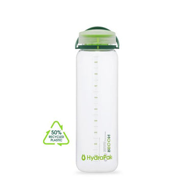HydraPak Recon 1 L Clear/Evergreen & Lime