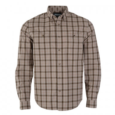 Mountain Khakis Men's Midtown Long Sleeve Woven Shirt Classic Fit Cedar 