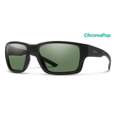 Smith Optics Outback Elite Matte Black - ChromaPop+ Elite Polarized Gray Green 
