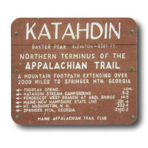 Appalachian Trail Conservancy Katahdin Sign Magnet