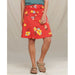 Toad&Co Women's Chaka Skirt Pasture Geo Print 