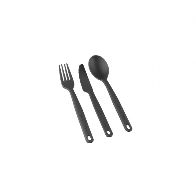 Sea to Summit Camp Cutlery Utensil Set Charcoal 