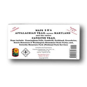 Appalachian Trail Conservancy AT Map 5 & 6: Maryland