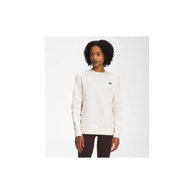 The North Face Women's Heritage Patch Crew Gardenia White 
