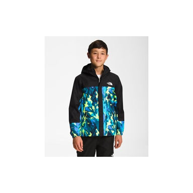 The North Face Boys' Antora Rain Jacket Summit Navy Nature Camo Print 