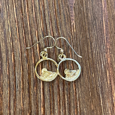 Sylvan Spirit - 14k Gold Drop Earrings